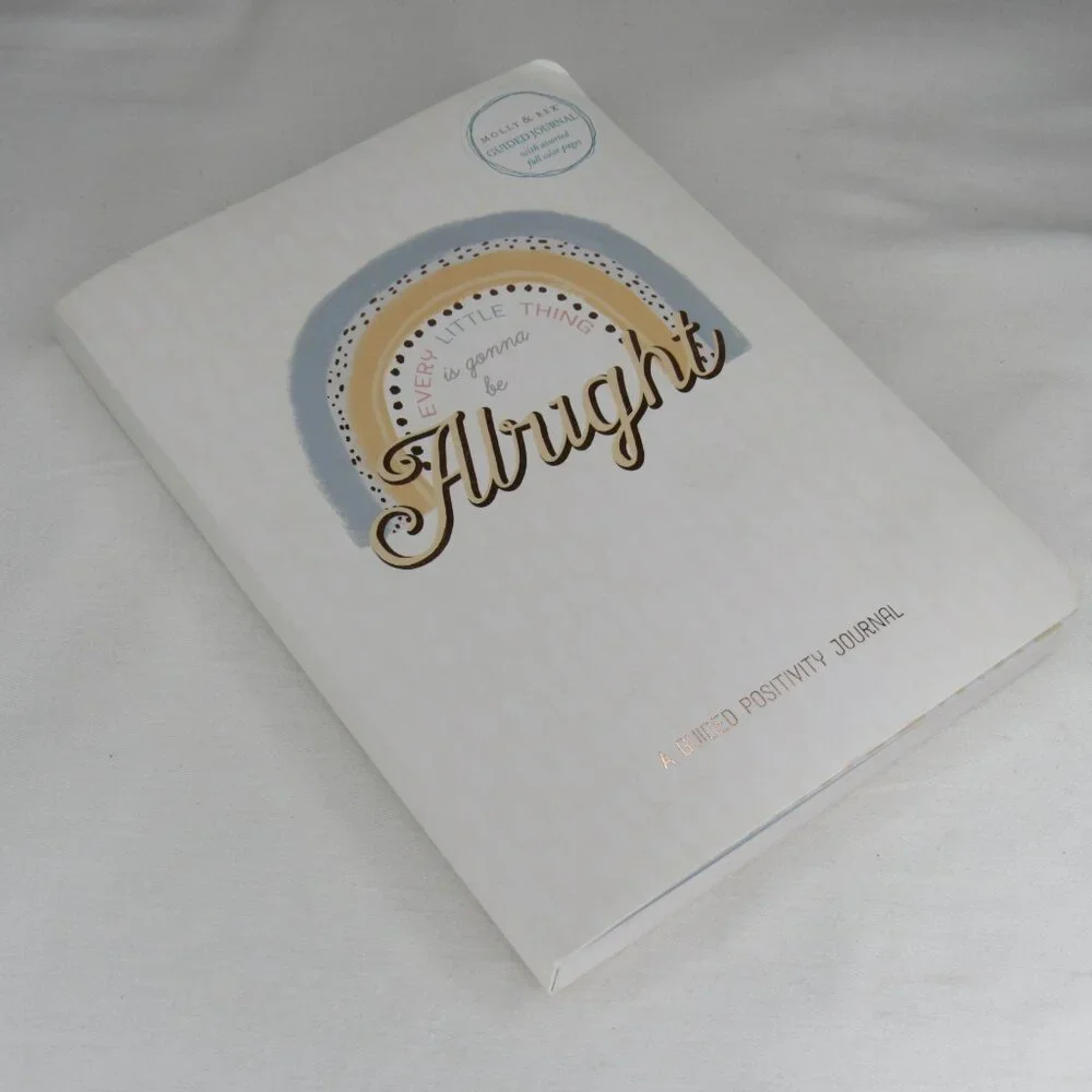Molly & Rex Guided Positivity Journal Every Little Thing is Gonna Be Alright New